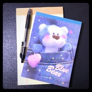 Blue Bear Letter Pad Stationery Set